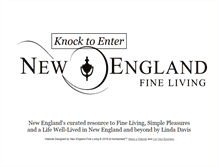 Tablet Screenshot of newenglandfineliving.com